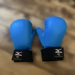 Mizuno 青　拳サポーター　Lサイズ
