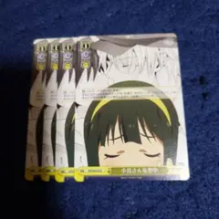 ヴァイスシュヴァルツ　小鳥さん妄想中4枚セット、アイドルマスター、イベント
