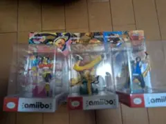 amiibo ストリートファイター フィギュア 3体セット