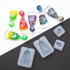 匿名配送♡シリコンモールド☆絵の具　 チューブ 箸置き
