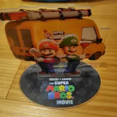 スーパーマリオブラザーズ　アクリルスタンド　マリオ＆ルイージ