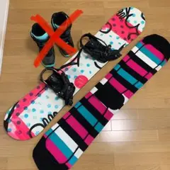 美品【RIDE ボードセット】ビンディング・カバー