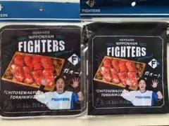 北海道日本ハムファイターズ　伏見寅威　ハンドタオル　巾着