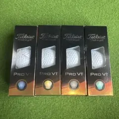 タイトリスPro V1 ゴルフボール 4スリーブ