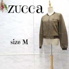 ZUCCa ジップアップ デニム ジャンパー ブルゾン 茶系 M
茶系 M