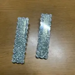 POTETE ラメラメピン　水色
