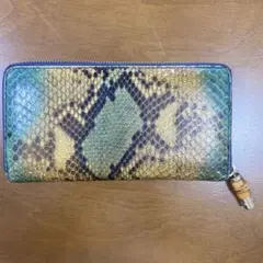 GUCCI パイソン ウォレット 長財布 グッチ 正規品