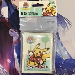 WCS2025 アナハイム　スリーブ　ピカチュウ　白