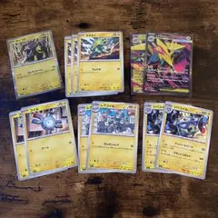 ポケモンカード メガライボルトデッキパーツ メガライボルトex 進化ラインセット
