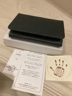 未使用品　7sail ダークグリーン 名刺入れ