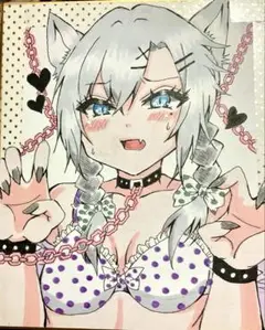 手描きアナログイラスト オリジナル㉕