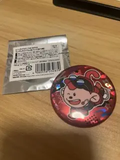 ランダムホログラム缶バッジ　さるくん　TOPPA BASE