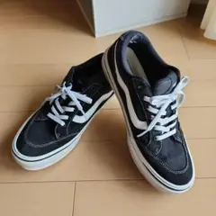 VANS ブラック/ホワイト スニーカー 25.5cm