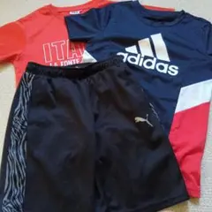FILA　アディダス　プーマ　Ｔシャツ2枚　パンツ1枚　150