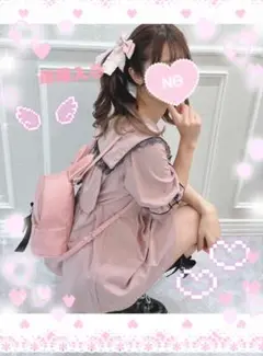 【ほぼ未使用】 地雷系　眞白ありす　リボン付き　セットアップ　Ｍサイズ
