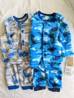 新品 男子パジャマ2着（色違い） 部屋着 双子