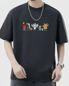 ウルトラ怪獣キャラクターTシャツ　新品未使用　XL LL 人気Tシャツ　グレー色