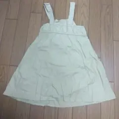 samansaMos2Lagon淡い黄色のノースリーブワンピース サイズ120