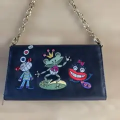 【新品・タグ付き】アルベロベロ　ビーズバッグ 長財布 クラッチバッグ ショルダー