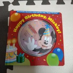 値下げ!!★英語絵本 CD付き Happy birthday mickey★
