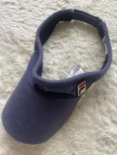 FILA ネイビー サンバイザー 57-59cm