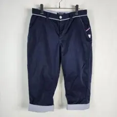 HALHAM ハーフパンツ ネイビー 大きいサイズ ネイビー ウィメンズ L