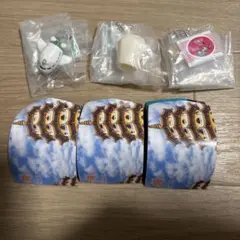 台湾　ミニチュア　マスコット　3種セット　エバー航空　観光モチーフ