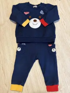ミキハウス　セットアップトレーナー