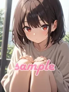 匿名配送 A4ポスター かわいい キャラクター アニメ イラスト00060