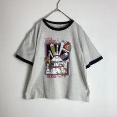 little weekend リンガーTシャツ
