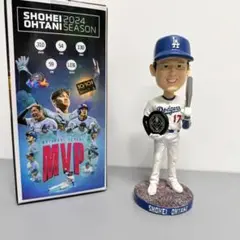 大谷翔平　ボブルヘッド 2025 MVP　Dodgers シルバーバット　限定