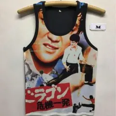新品 ブルースリー 映画 ドラゴン危機一髪 タンクトップ Mサイズ 管500