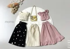 リカちゃん服 着回しコーデセット♡6点セット