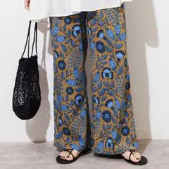 極美品　JOURNAL STANDARD relume アフリカンプリントパンツ