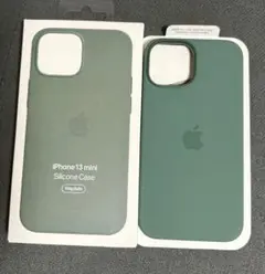 新品未開封の純正iPhone 13 mini シリコンケース グリーン