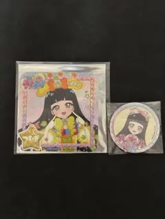 ひみつのアイプリ コートダジュール カラオケ コラボ つむぎ 缶バッジ