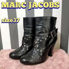MARC JACOBS マークジェイコブス ショートブーツ ブラック スタッズ