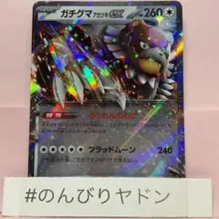 ガチグマアカツキex ろうれんのわざ　テラスタルフェスex 1枚　pce701