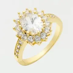 指輪 豪華 ダイヤモンド 白 宝石 結婚 婚約 花嫁 誕生日 記念日 ギフト