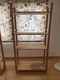 引き取り限定　IKEA ウッドオープンシェルフ①