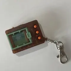 デジタルモンスター　デジモン 初代 1997年 スケルトン ブラウン×グリーン