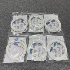 宅内コード FUJIKURA製 6本セット 光ファイバー インターネット 5m