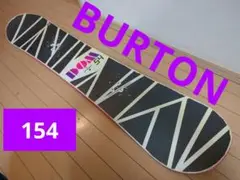 BURTON DOM スノーボード板 154cm ダメージカラー