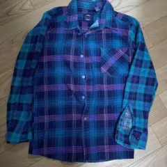 DRYGOODS コットンネルシャツ Lサイズ