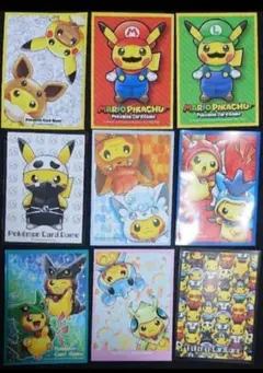 ポンチョ＆ごっこセット 各1枚 デッキシールド スリーブ ポケモンカード