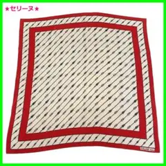 ☆美品☆【セリーヌ】 スカーフ 65cm シルク100% レディース ブランド