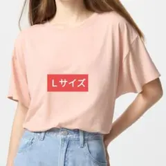 エアリズム シームレス T ピンクＬ