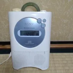 【値下げ・希少・未使用】SONY CDポータブルラジオ（ICF-CD73V） ソニーFM/AM CDポータブルラジオ ICF-CD73V 防滴 - メルカリ