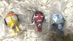 ケロロ軍曹 ガチャ つまんでつなげてマスコットであります　ギロロクルルドロロ