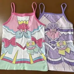 110プリキュアキャミソール2枚セット